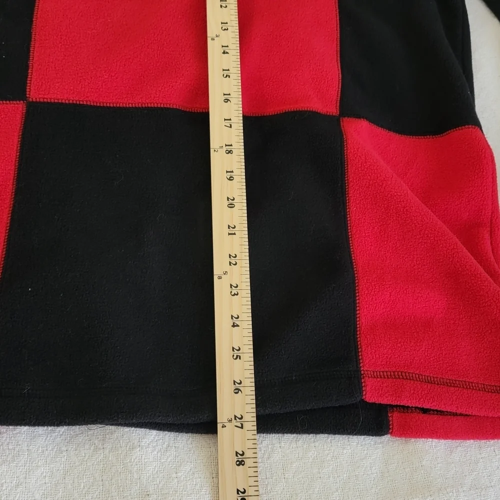 Classic Elements Bold Red Fleece Top